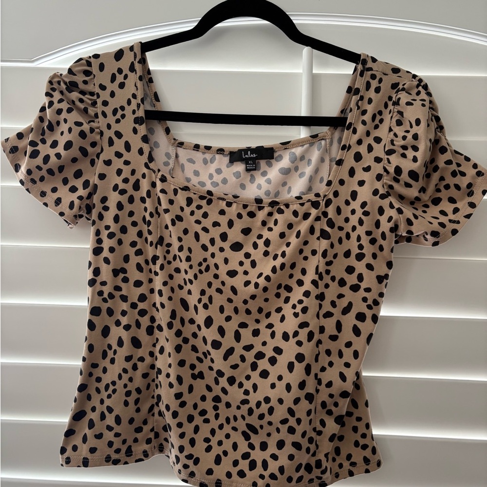 Lulus Leopard Print Top